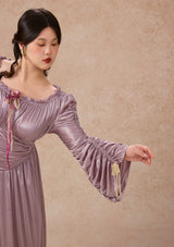 カーブ&プラス ラベンダーヒューパルテノンドレス