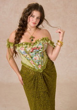 「森のエルフ姫」コルセット 大きいサイズ