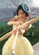 「花の射手」コルセットドレス