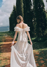 「朝露」コルセットドレス