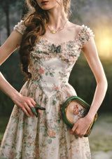 「蝶の記」ドレス