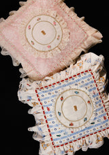 「バラのお茶休憩」ピロー