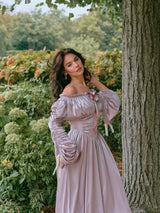 ラベンダーヒューパルテノンドレス