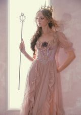 「紫の鴛鴦姫」ドレス