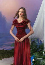 「愛が落ちる」ドレス大きいサイズ