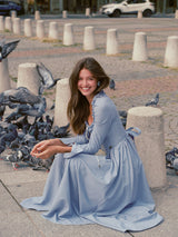 涼やかな海岸線のコルセットドレス