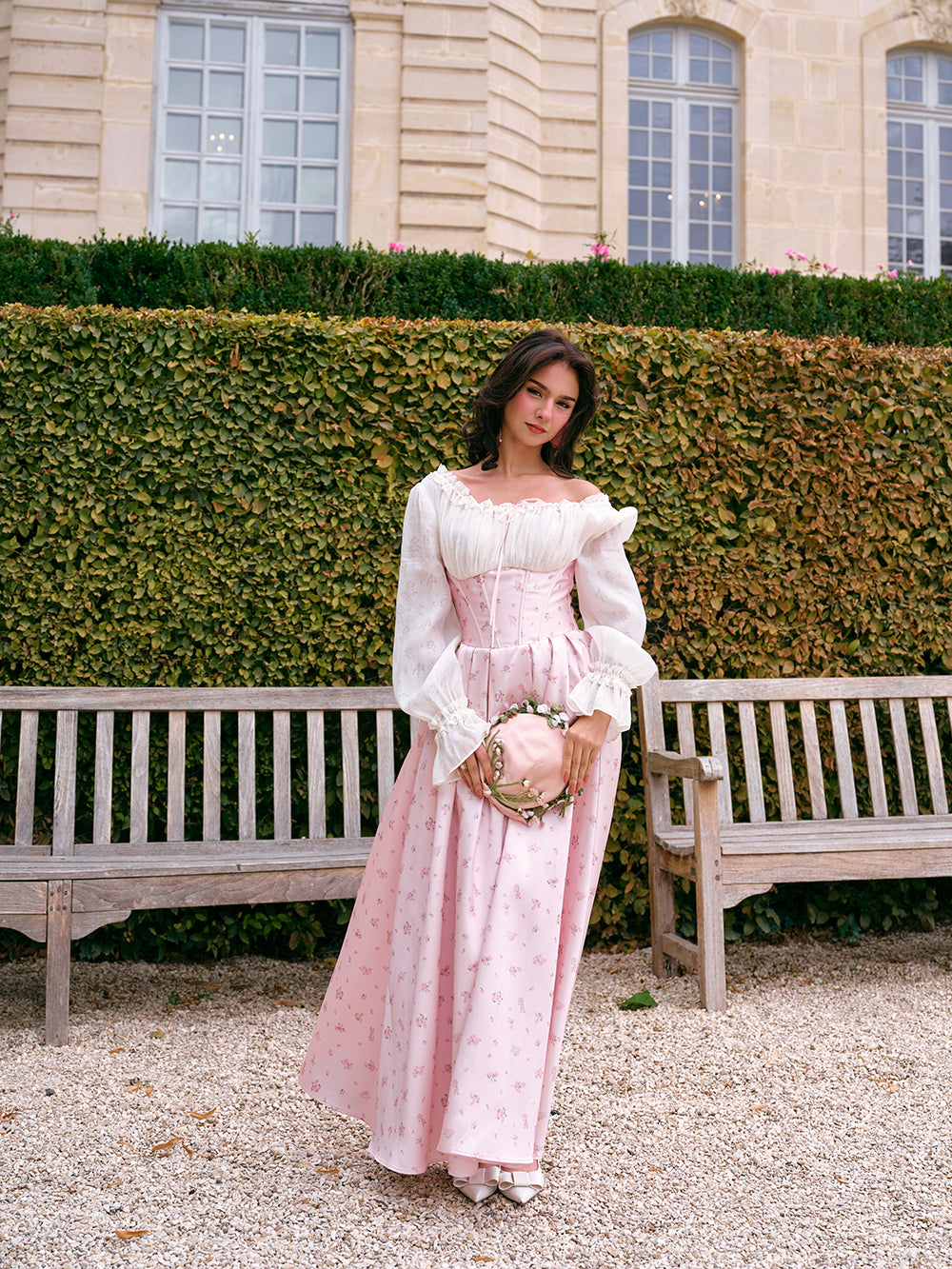 薔薇の舞い コルセットドレス