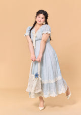 カーブとプラス「夏の風」ドレス