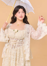 「ジャスミン夢捕り網」ドレス大きいサイズ