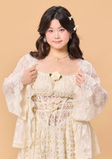 「ジャスミン夢捕り網」ドレス大きいサイズ