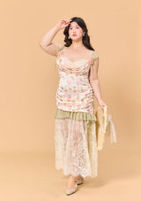 「水の女神」ドレス大きいサイズ