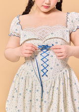 「ブルーベリー缶」コルセットドレス大きいサイズ