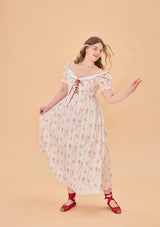 「オードリー茶会」コルセットドレス大きいサイズ