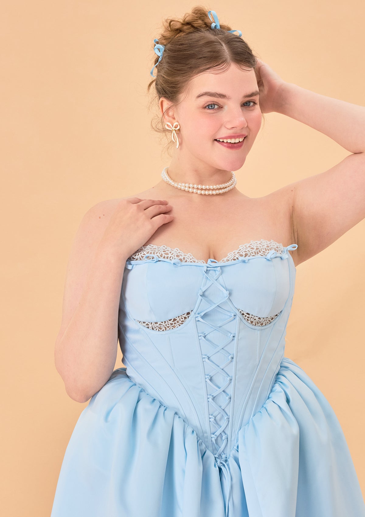 プリンセスシンディ」ドレス大きいサイズ