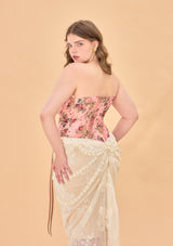 「花の精霊は酔う」コルセットドレス大きいサイズ