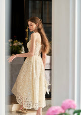 「ジャスミン夢捕り網」ドレス