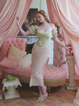 "Flying Flowers and Sounds" Dress
