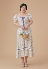 "Petrea" corset dress in large size