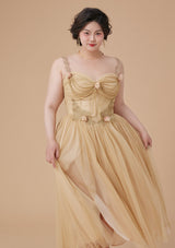 "Nile Rose" Corset Dress Plus Size