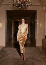 "Medusa" corset dress