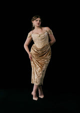 「メドゥーサ」コルセットドレス 大きいサイズ