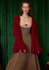"Chiffon Cake" knit cardigan