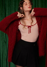 "Chiffon Cake" knit cardigan