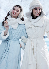 "Flower Love" Down Coat