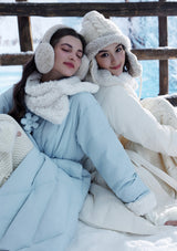 "Flower Love" Down Coat