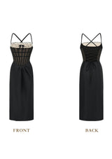 "Midnight Phantom" corset dress