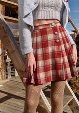 "Rosy Christmas" Skirt