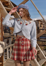 "Rosy Christmas" Skirt