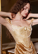 "Medusa" corset dress