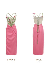 "Flowervine Phantom" corset dress