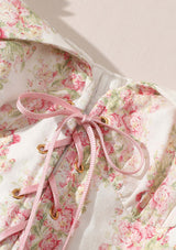 "Tuscany Rose" corset dress