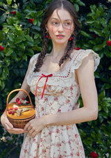 "Raspberry" corset dress