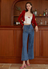 "Red Dance Room" Corset
