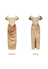 "Medusa" corset dress