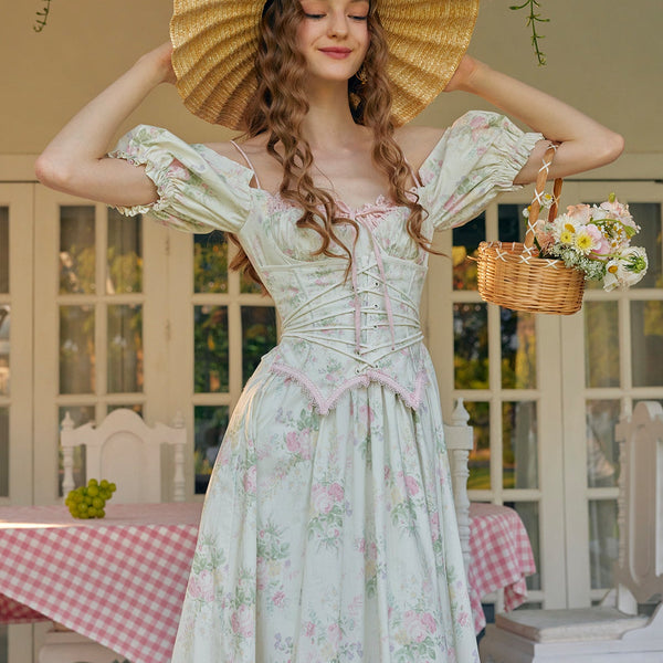 motherhood maternity denim dress PinkBlush Light Blue Square Neck Smocked Small Color:light wash denim Fairycore Fashion making it a staple Dolce & Gabbana White