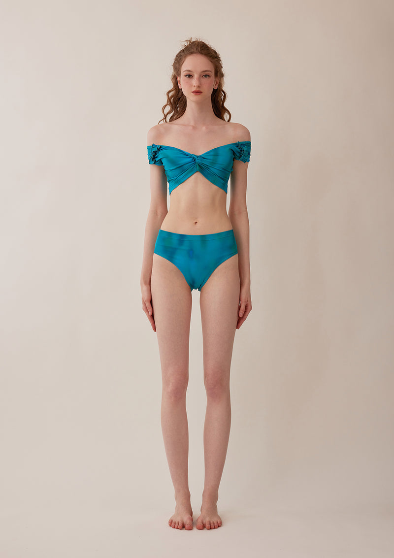 "St. Agnes Eve" Three-piece Swimsuit