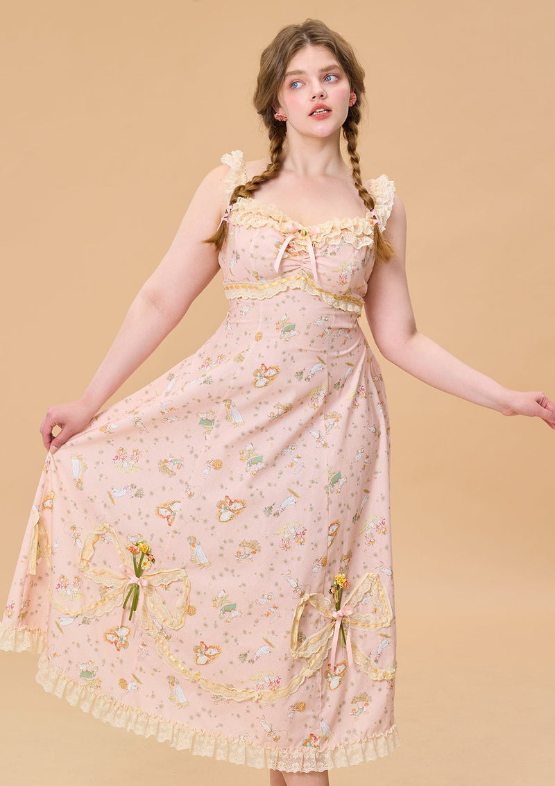 「デイジーの凧」ドレス大きいサイズ