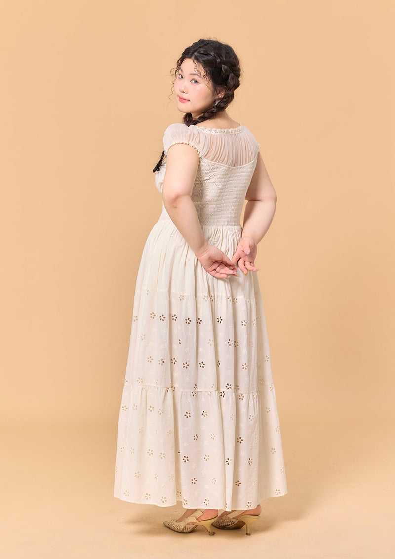 「白うさぎ」ドレス大きいサイズ