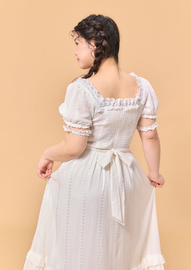 「白き頁へ」コルセットドレス大きいサイズ
