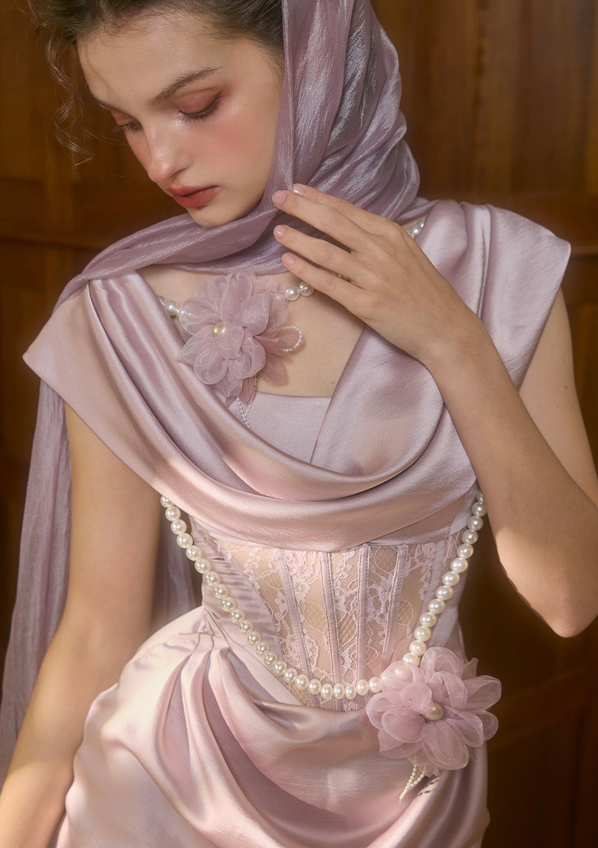 PELLICULE garter lacepattern tp