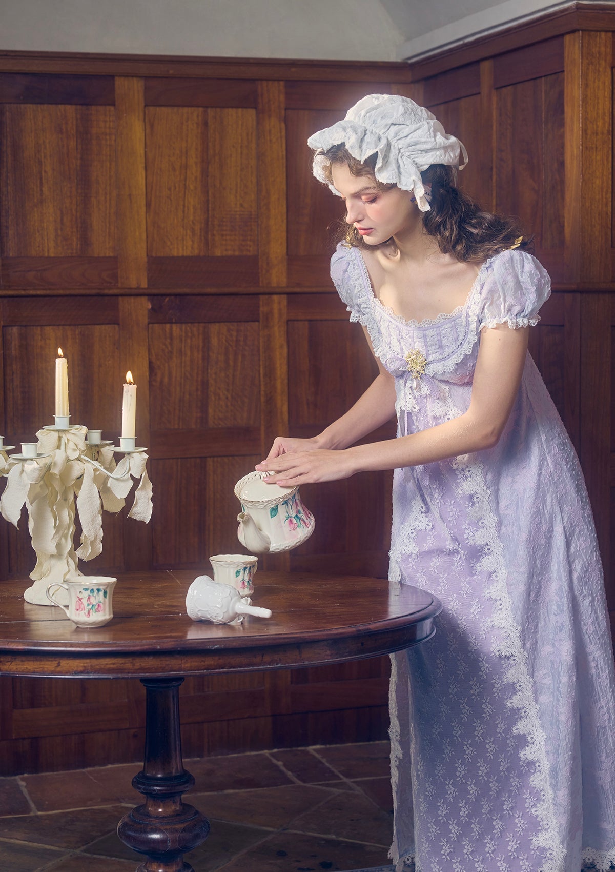 モネとアイリス」ドレス