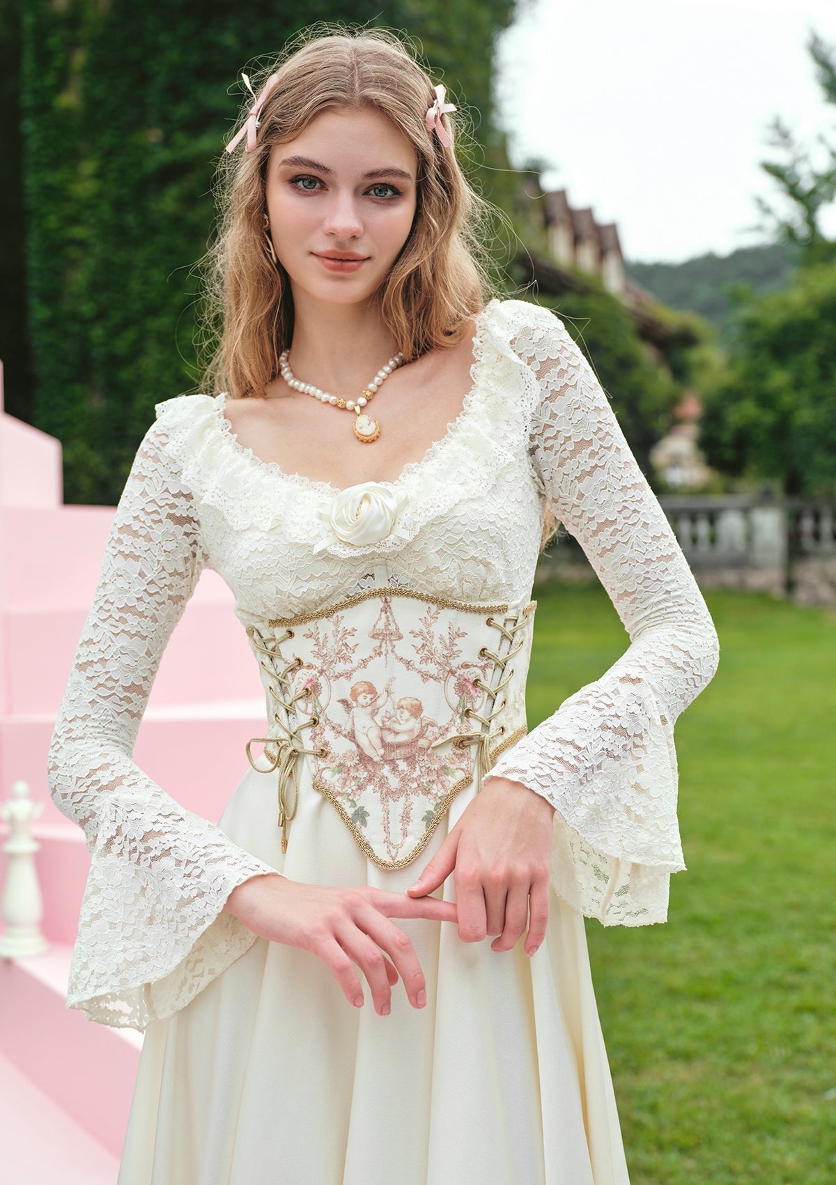 天使と揺り篭」コルセット