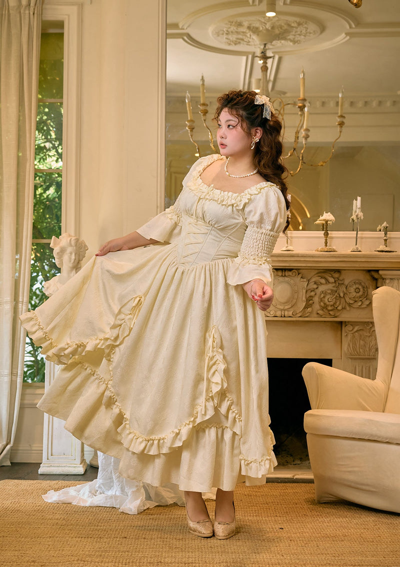 "Angel and Cradle" Corset Dress Plus Size