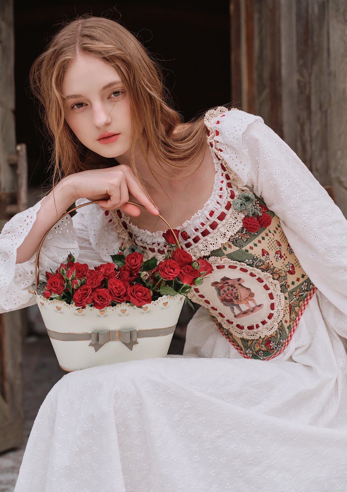 ベリーの寝室」ナイトドレス