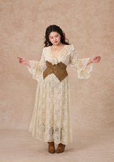 カーブ＆プラス スエードアンダーバストコルセット