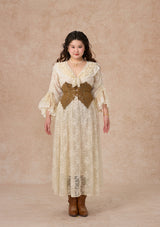 カーブ＆プラス スエードアンダーバストコルセット